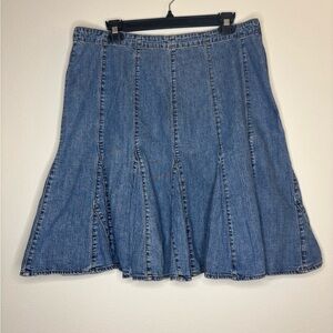 GAP Jeans denim skirt size 14
